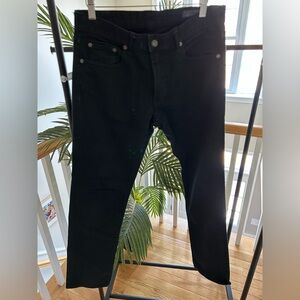 Bonobos Men Black Slim Straight Stretch Jeans *31x32*